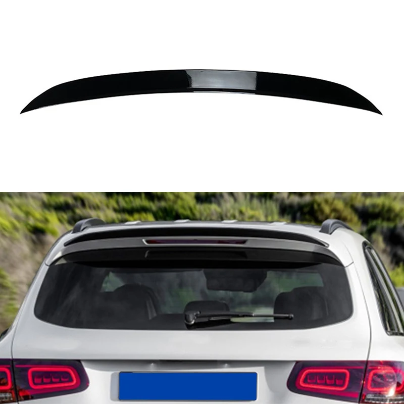 

Car Rear Trunk Boot Spoiler Wing For Mercedes Benz GLC-Class X253 GLC200 GLC43 GLC63 AMG 2016-2020 Rear Roof Spoiler Wing