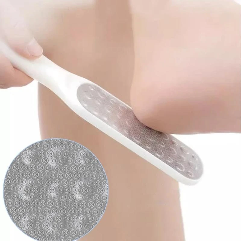   Double Sided Metal Foot Scraper Rasp Callus Remover Tool Efficiently Removes Dead Skin for Smooth Feet Ergonomic Design