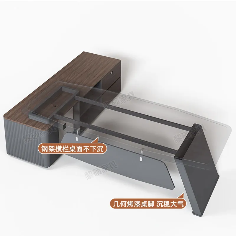 Office Boss Office Desk Manager Leadership Chairperson's  Fashion President's Desk Big Desk