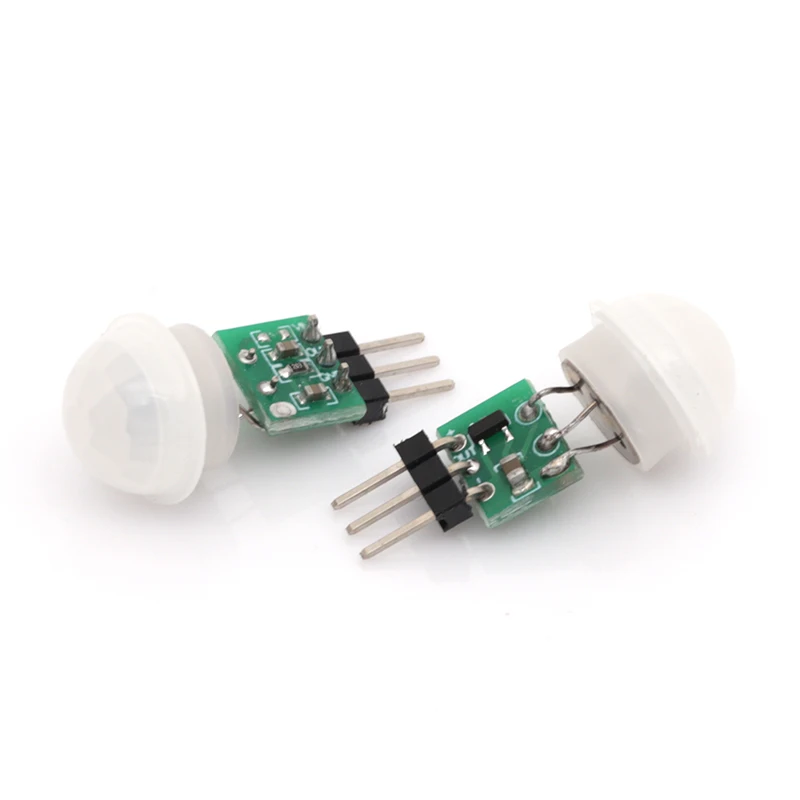 Javino 1/10/20Pcs Mini IR Pyroelectric Infrared PIR Motion Human Sensor Automatic Detector Module AM312 Sensor DC 2.7 to 12V