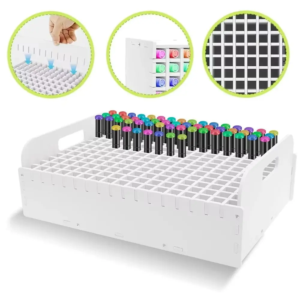 

Large Capacity Marker Pencil Storage Rack Watercolour Brushes Organizer Stationery Store Colored Pencil Holder Marker Holder