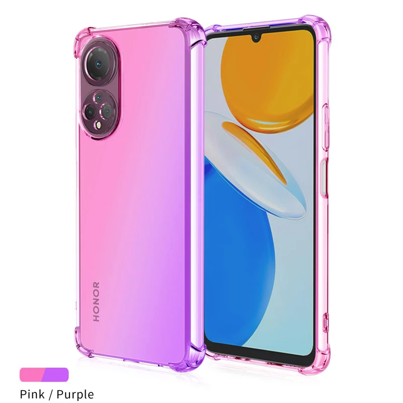 Shockproof Air-Bag Case for Honor X7 X8 X9 X10 70 60 50 30 Pro Huawei Nova 8 9 Magic 4 Lite Four Corners Anti-Drop TPU Cover