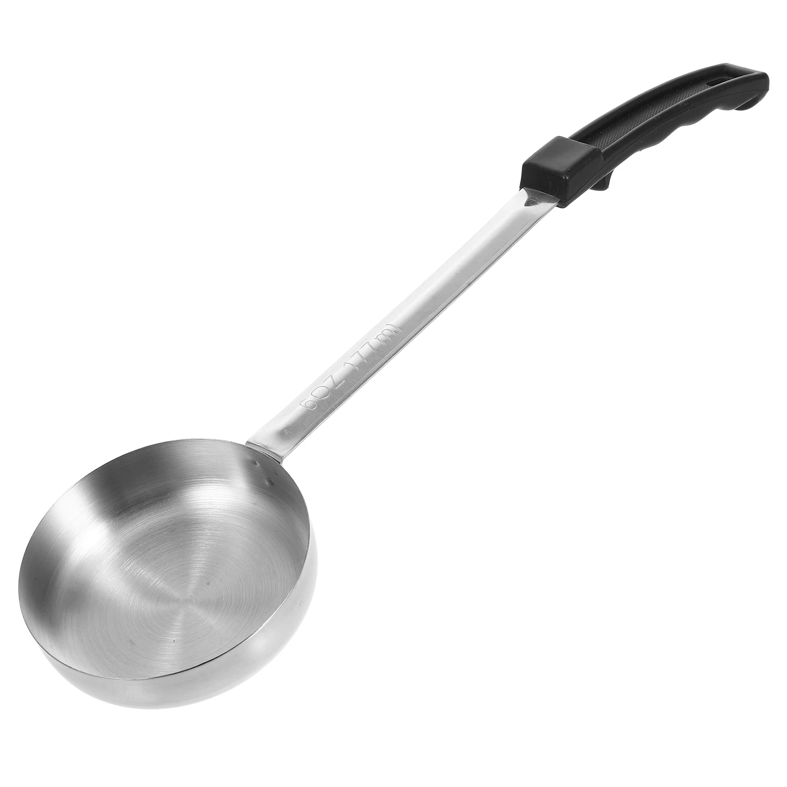 

Sauce Spoon Stainless Steel Flat Bottom Portion Control Ladle Kitchen Accessories Cooking SpoonSoup Serving Food Scoop