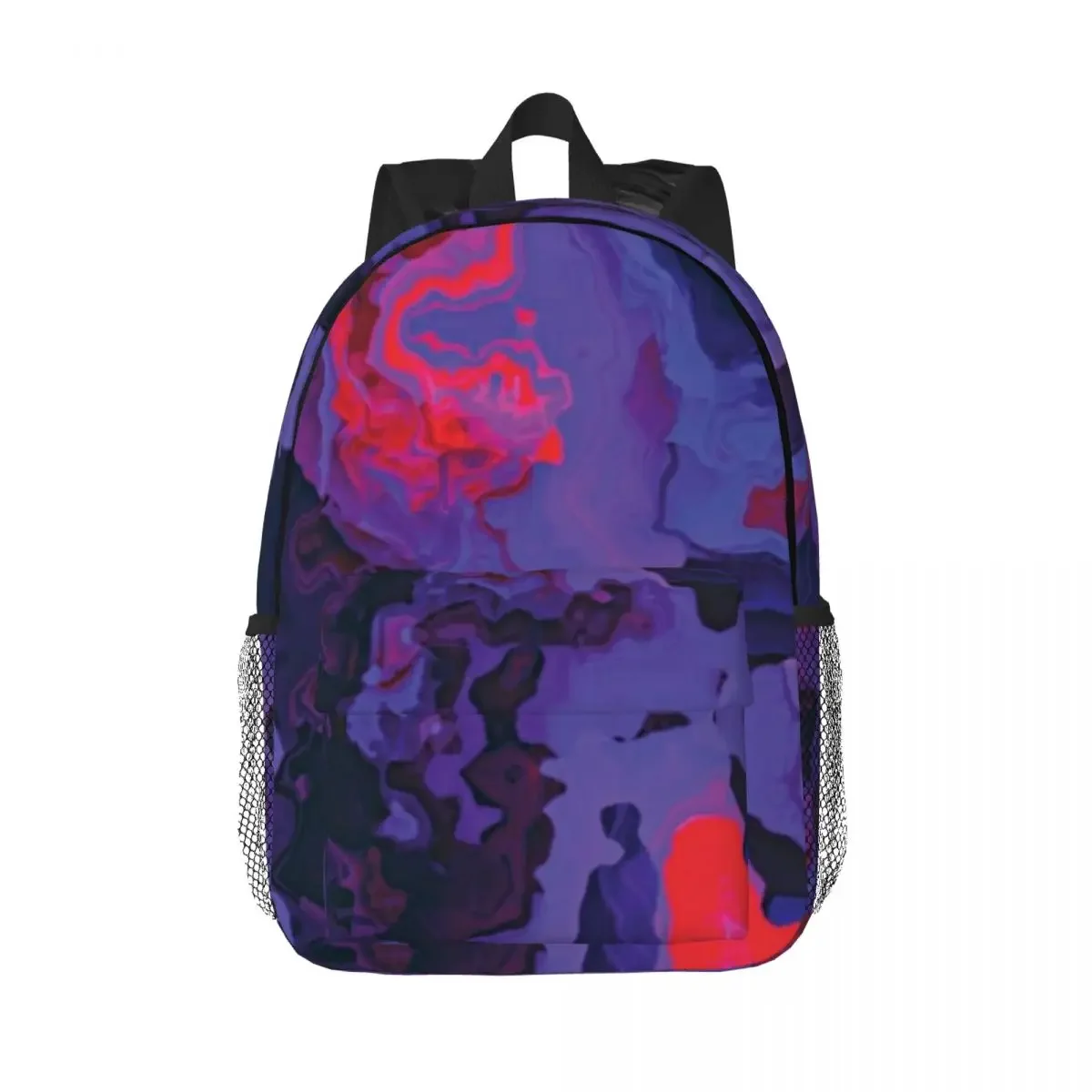 Lofi Liquid Art Backpacks Boys Girls Bookbag Casual Children School Bags Laptop Rucksack Shoulder Bag Large Capacity