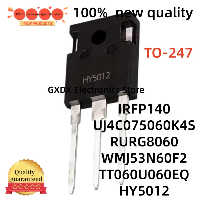 5-10uds-100-novos-componentes-eletronicos-irfp140-uj4c075060k4s-rurg8060-hy5012-wmj53n60f2-tt060u060eq-hy5012w-to-247-mosfet