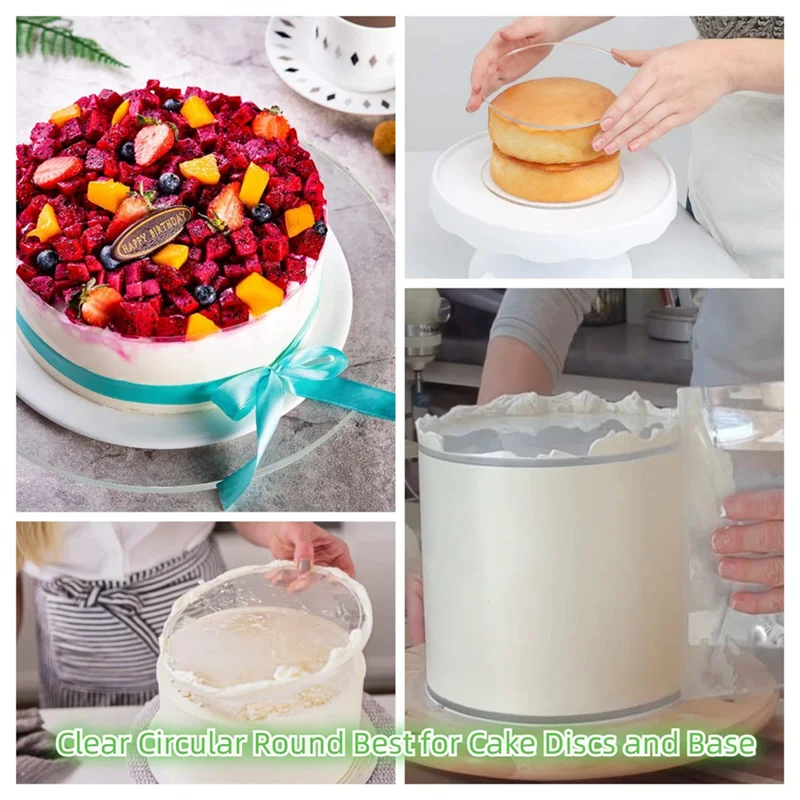 

A59Z-прозрачные круглые акриловые листы диаметром 8 дюймов, круги из плексигласа толщиной 1/8 дюйма для вывесок, печати, дисков для торта, поделок своими руками Dur