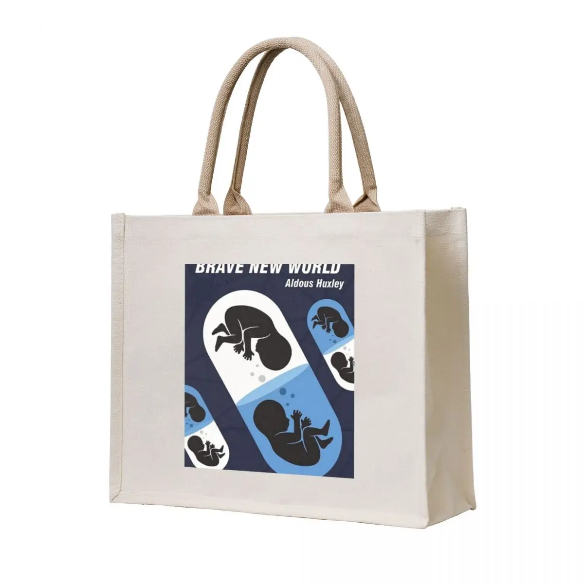 

Aldous Huxley Brand New World Tote Bag tote bag screen tote bags cloth bags shopping trolley bag women