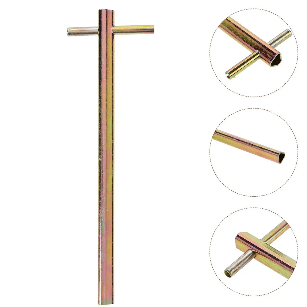 

2Pcs Elevator Door Keys Triangular Extended Emergency Lockout Keys Compatible Giant Elevator Spare Parts 200mm