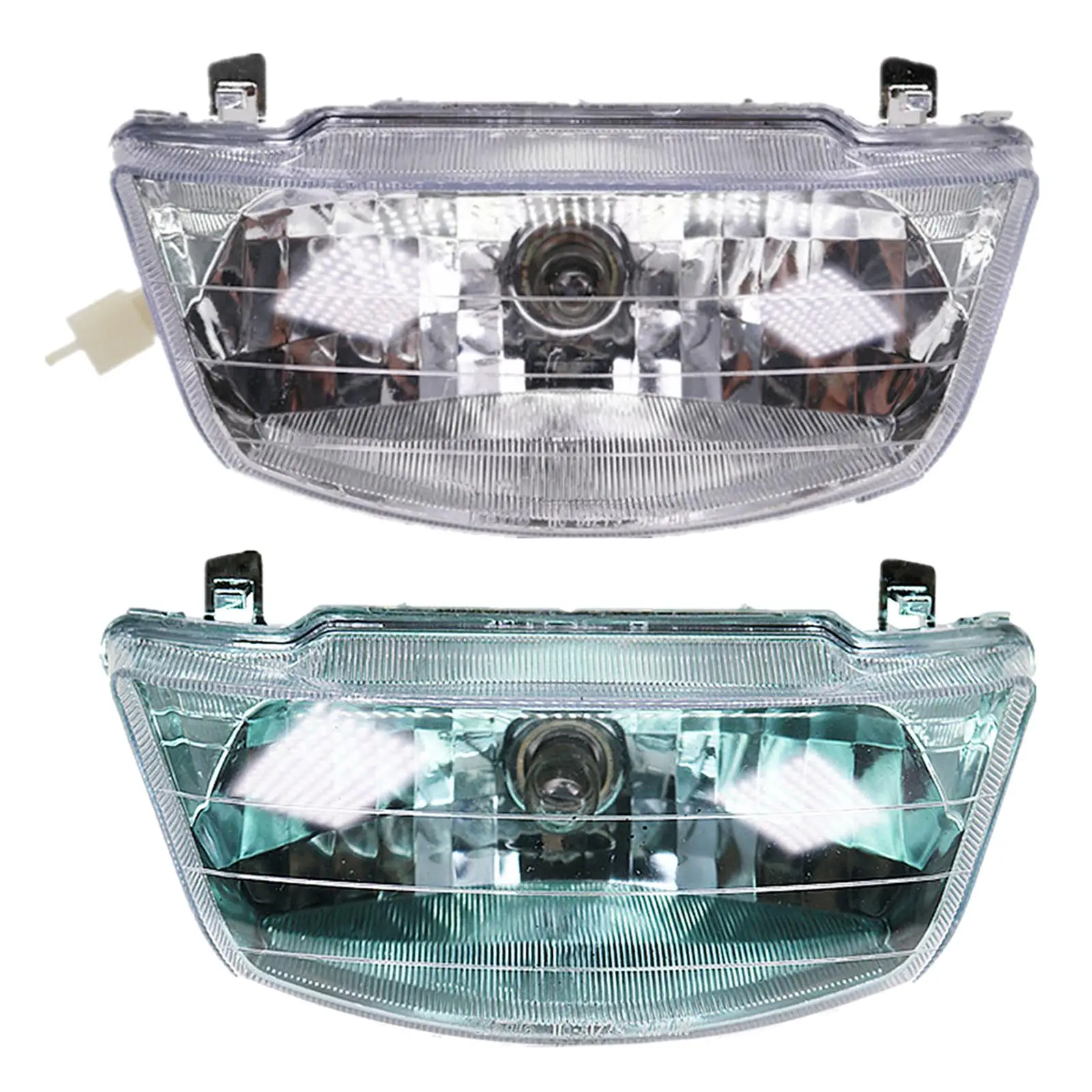 Retro Motorcycle Headlight Assembly High Light Transmittance Headlamp Fit for Yamaha Jog50 ZR Jog 3Yk 3Y Motorcycle Accessories