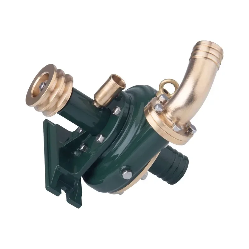 KACIO B30-1 Mini Brass Impeller Centrifugal Water Pump Model Suitable For Steam Engine Interal Combustion Engine Model - Green