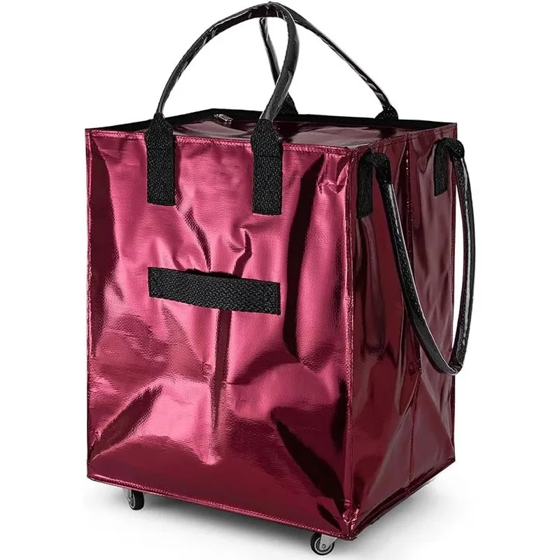 HULKEN Large Capacity Outdoor Travel Bag Domestic Product with Cover Check-In Bag Foldable Storage Bag Creative Cultural Bag