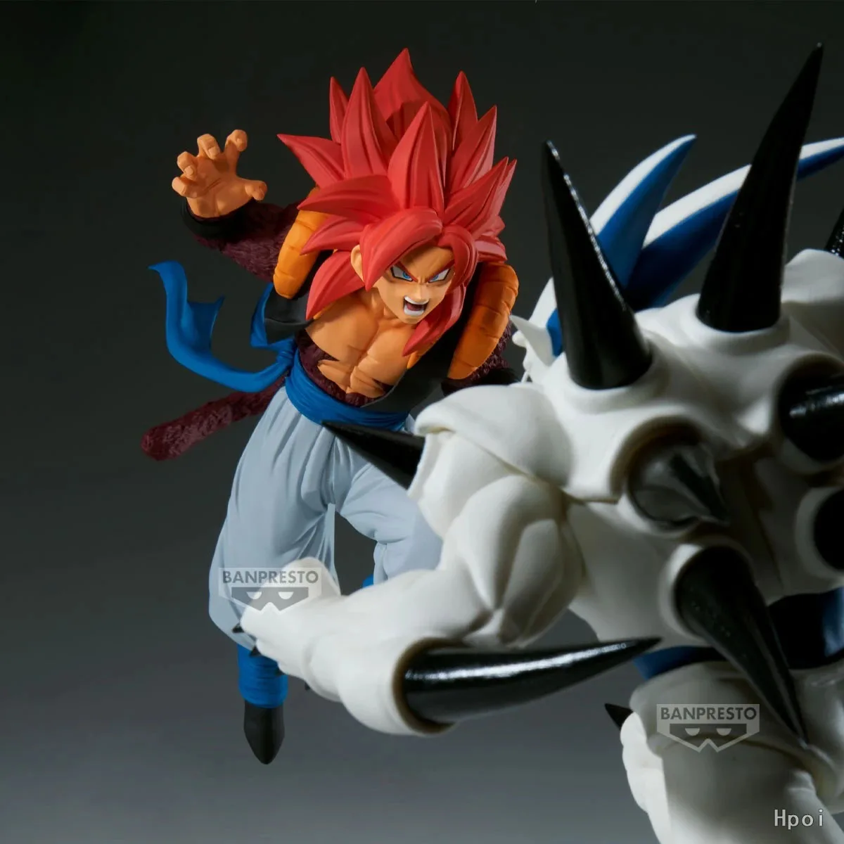 Figura de Acción BANDAI Dragon Ball GT Match Makers Super Saiyan 4 Gogeta VS Omega Shenron, Modelo Auténtico Coleccionable