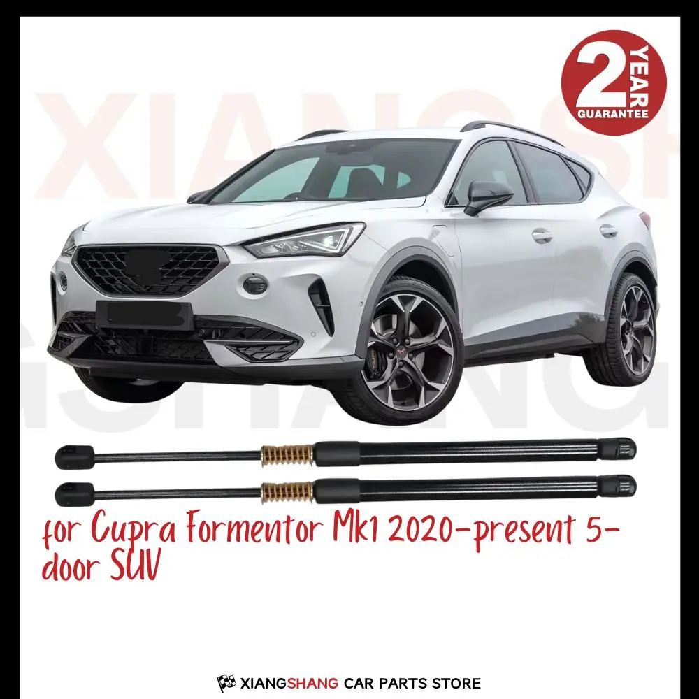 

2pcs Rear Tailgate Damper for Cupra Formentor Mk1 2020-present 5-door SUV Tailgate WITH SPRING Trunk Boot Gas Charged Gas Struts