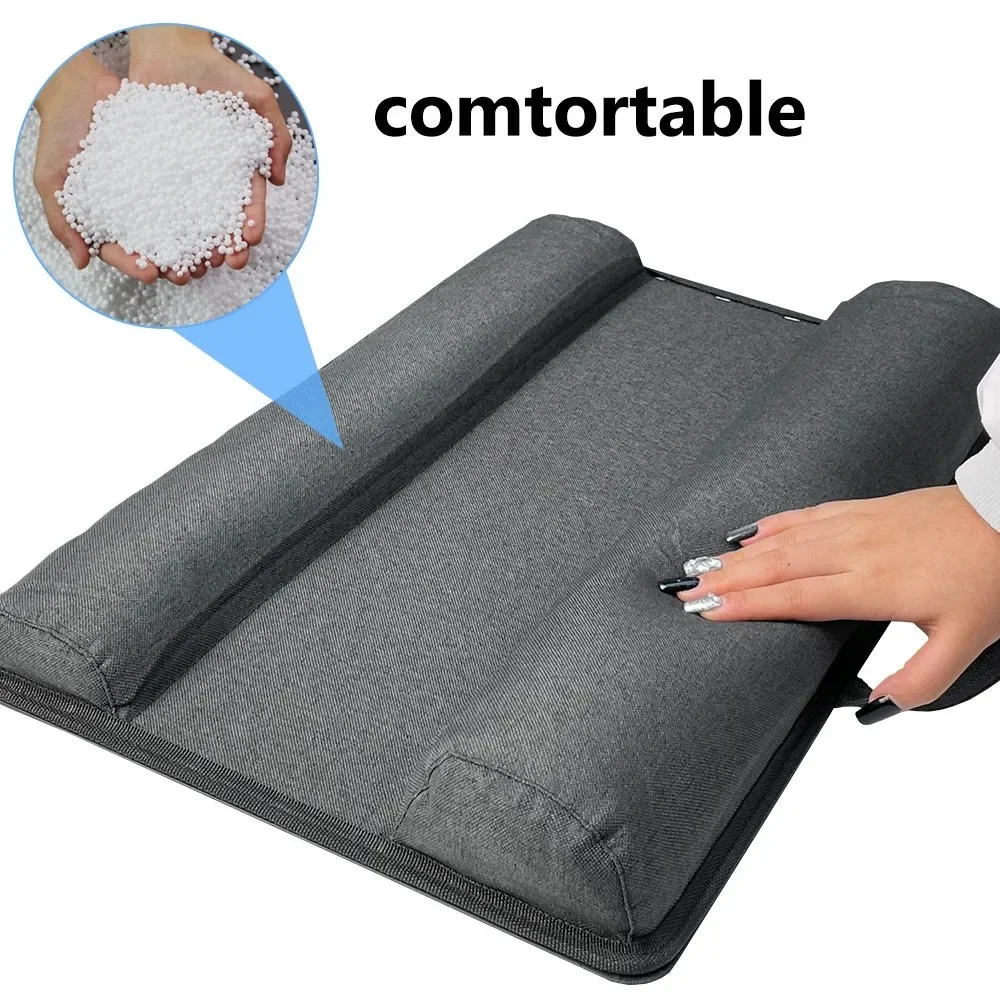 Extra Large Lap Laptop Desk Portable LapDesk with Phone Holder & Wrist Rest for Notebook, MacBook, Tablet, Bed, Sofa