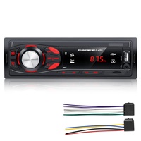 Car radio audio Bluetooth stereo hands-free calling MP3 player FM receiver card insertion with remote control