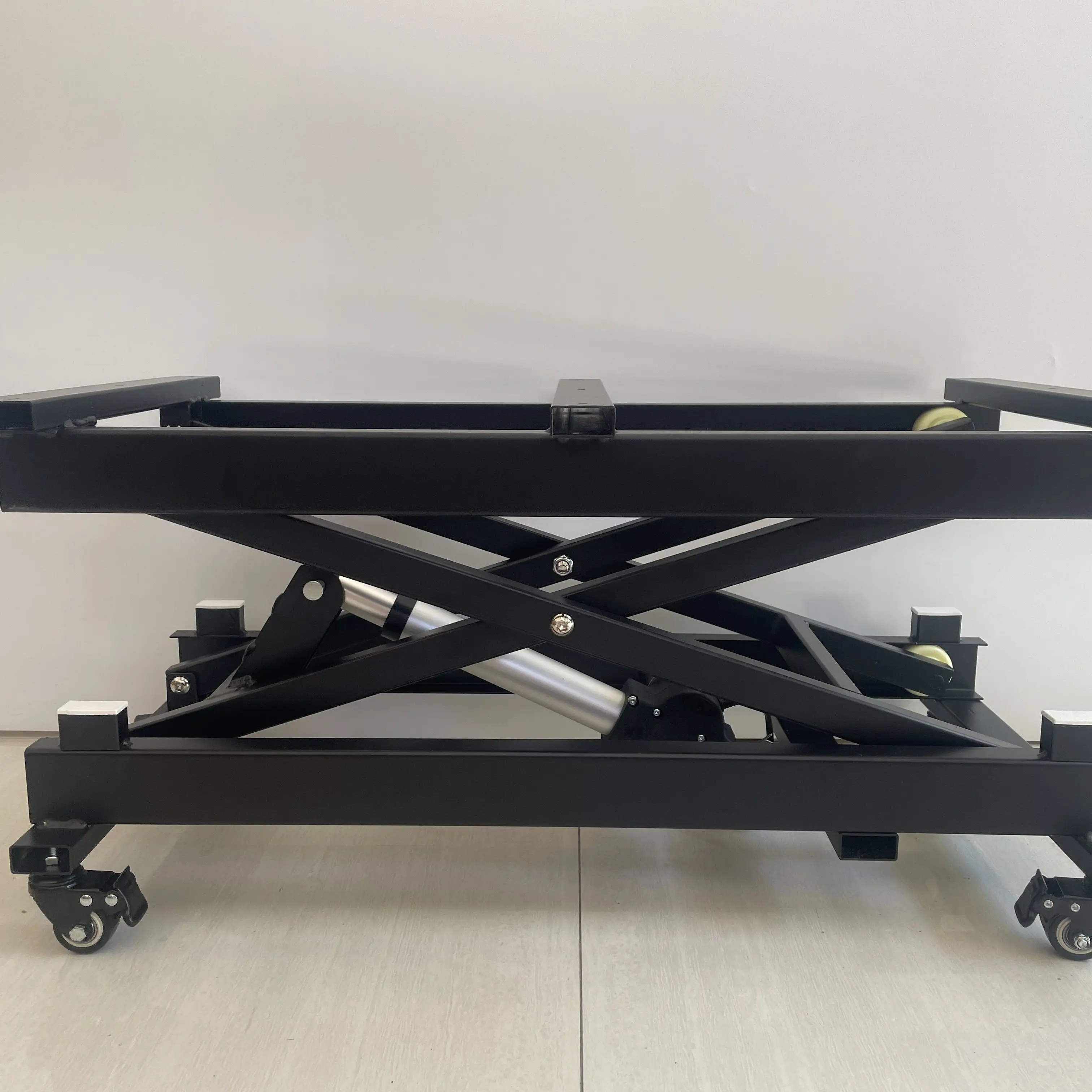 Electric lift table Scissor fork table lift mobile remote control lifting folding lifting bracket drone