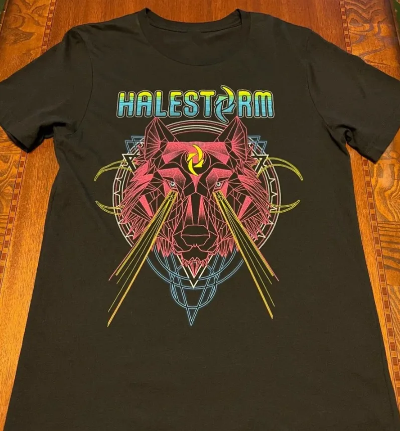 

Halestorm Tour 2019 Rock Band Cotton Black All Size Unisex Shirt