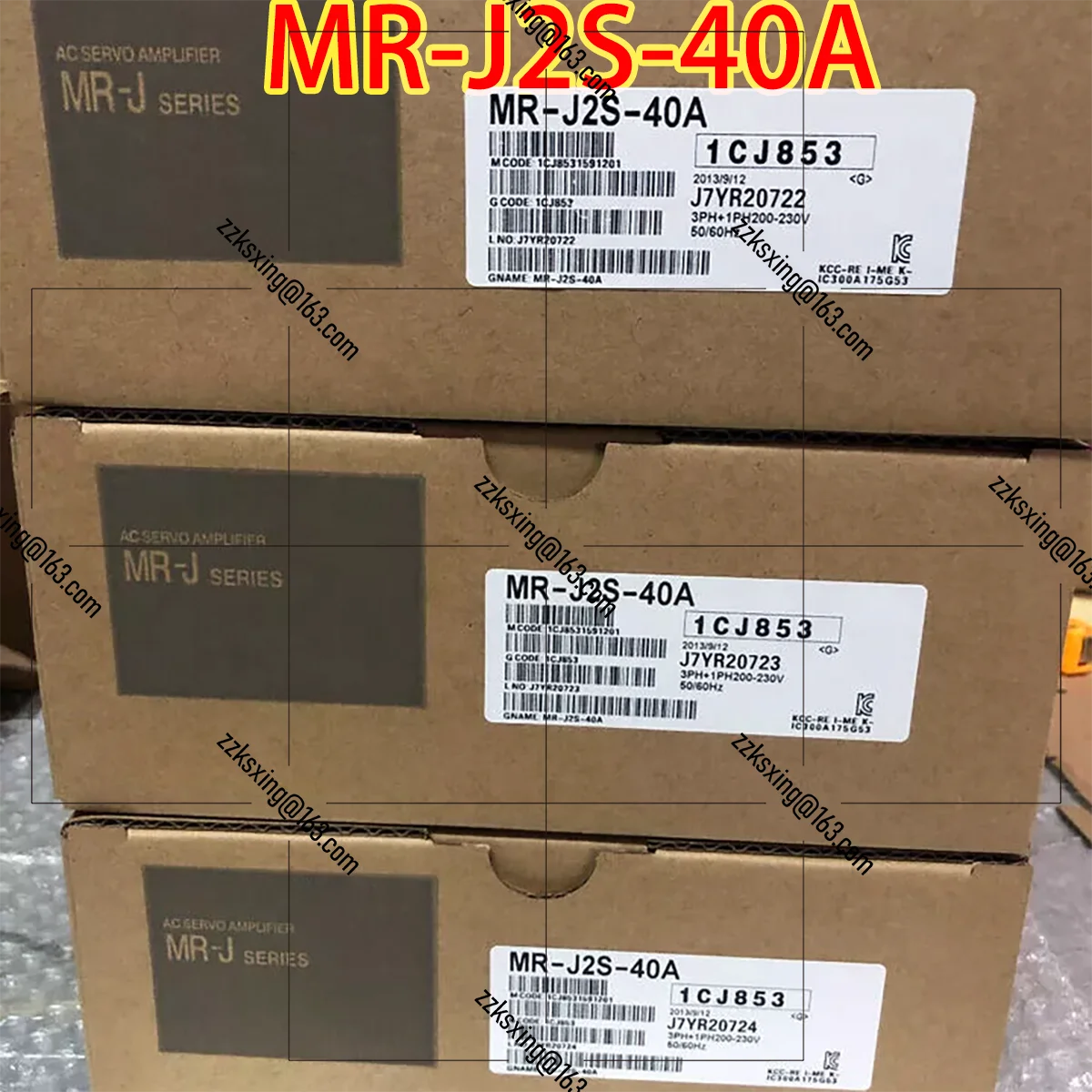 Brand New MR-J2S-40A  Original In Box AC   Servo Driver