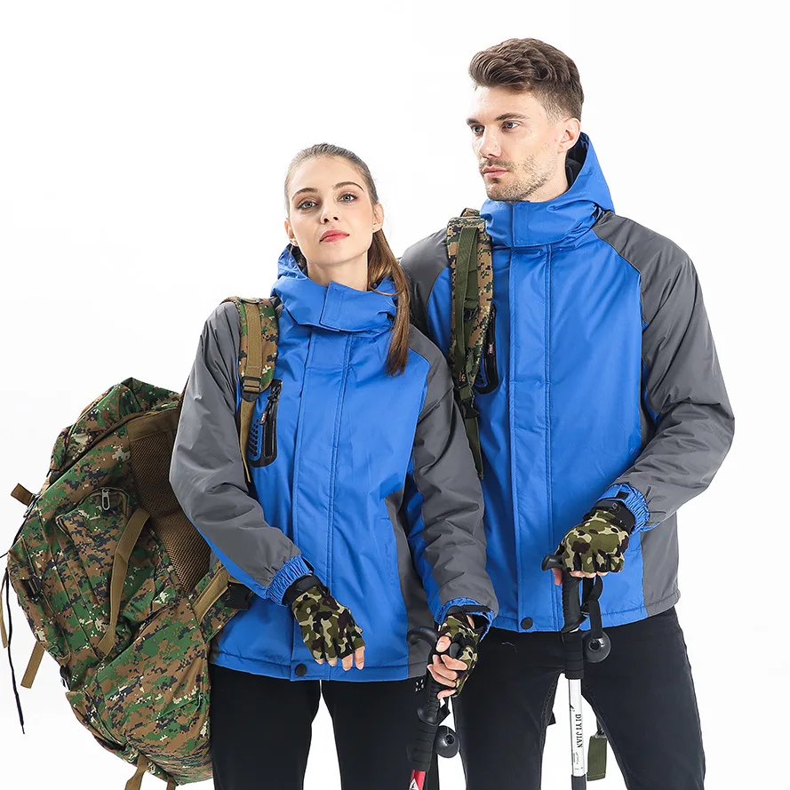 

2023 New Outdoor Winter Sprint Jacket Men's and Windproof and Rainproof Mountain Climbing Riding lovers Loose Size Coat