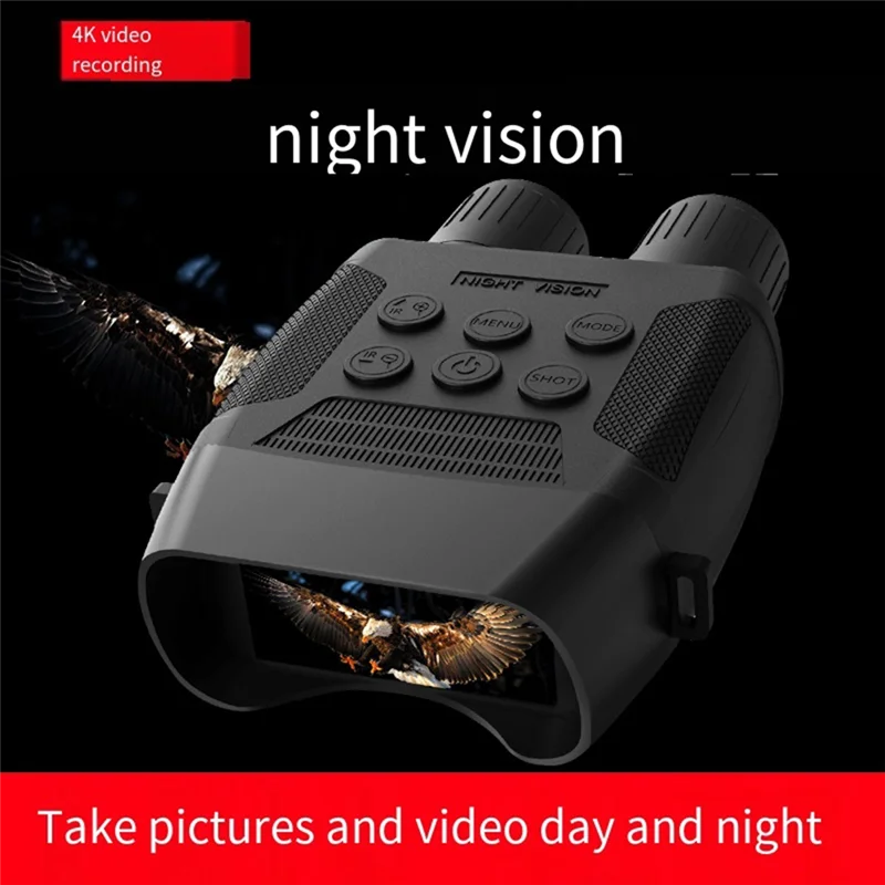 Новое бинокулярное устройство ночного видения для приключений на открытом воздухе HD телескоп черный цифровой большой экран устройство ночного видения