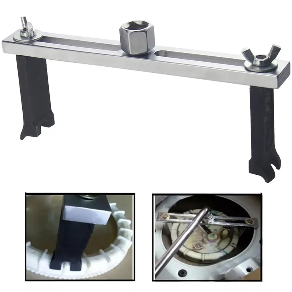 

Universal Motorcycle 2 Jaw Wrench Tools For Car Oil Tank Cover Lever Remover Fuel Pump Lid Change Spanner Detent