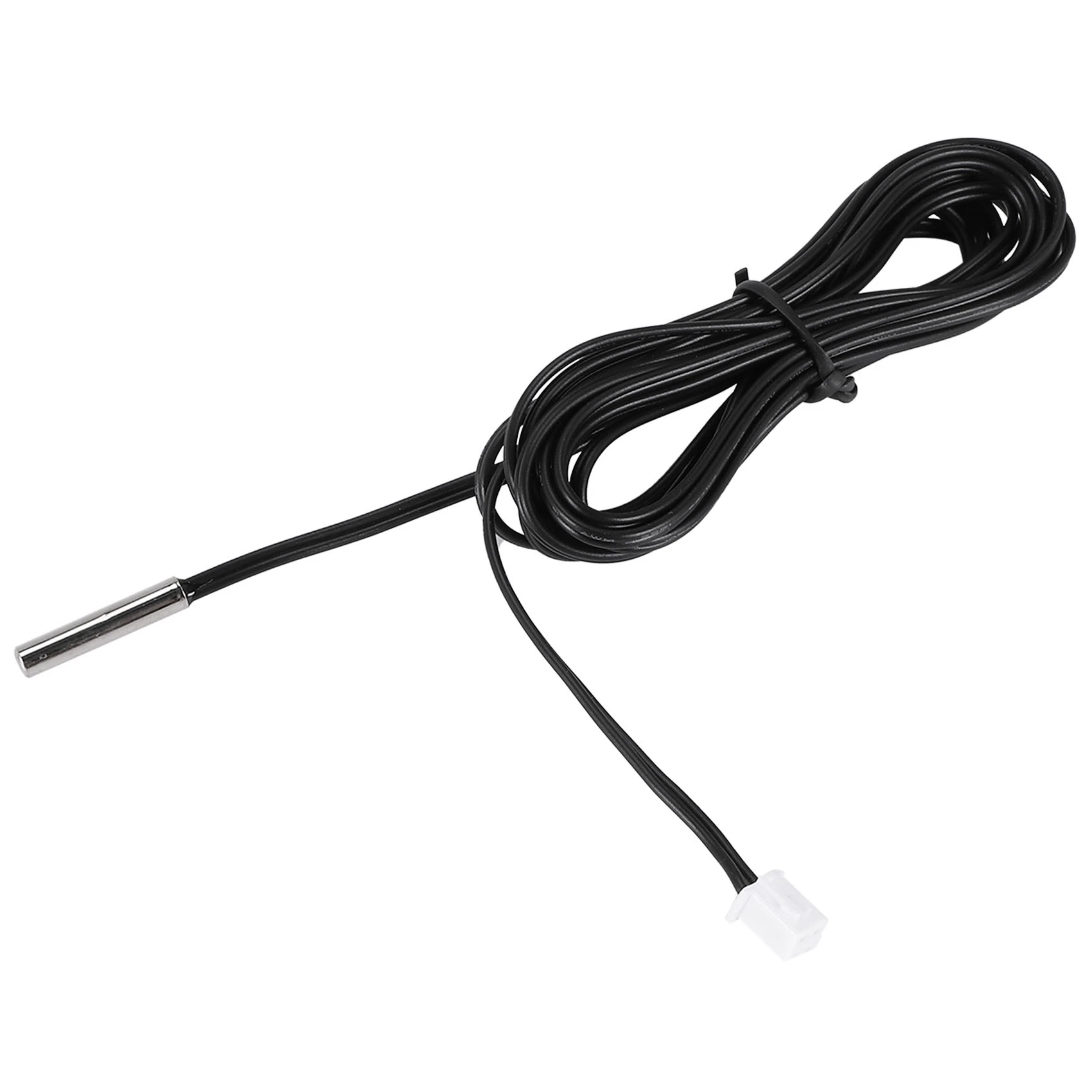 2 m thermistor temperature sensor waterproof probe wire 10 K 1% 3950 black