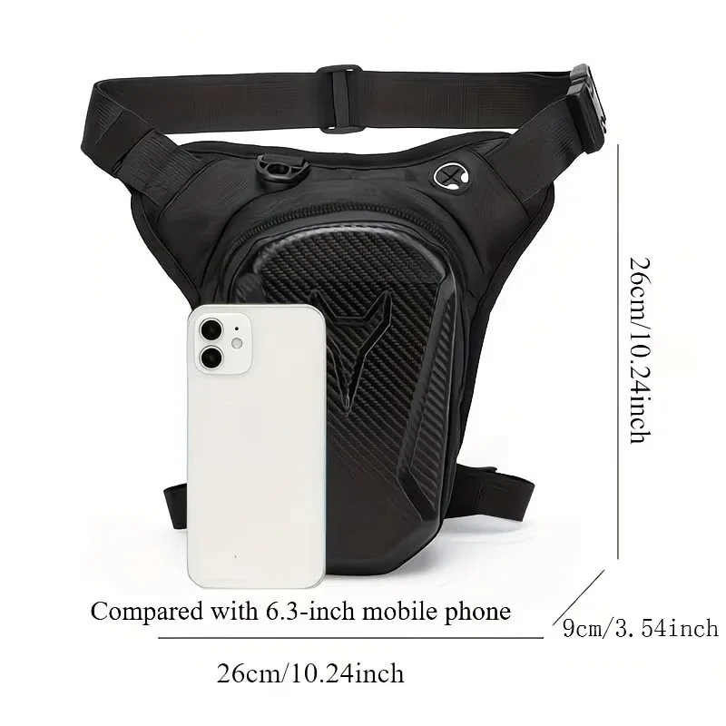 Motorcycle Leg Tank Bag Waterproof Waist Pack Crossbody Rider Biker Drop Thigh Motocross Moto Gear Men Women