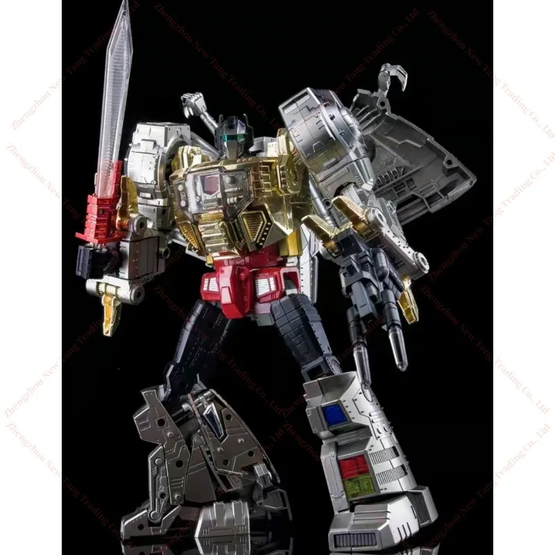【IN VOORRAAD NU】Transformatie MP08 Grimlock MP-08 Metallic speelgoed Vergrote KO-versie actiefiguur met doos