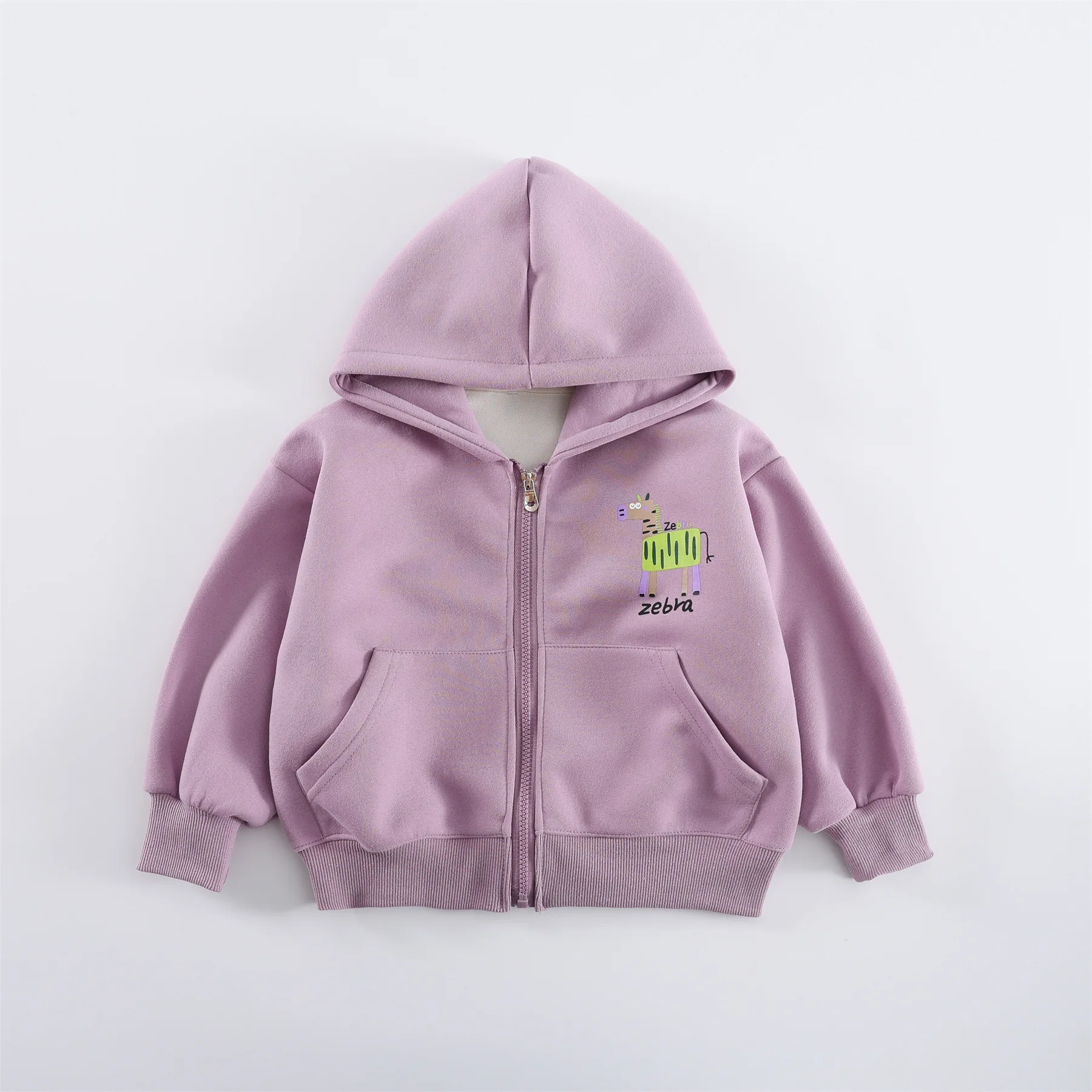 2025 جديد الأسرة مطابقة سترة هود الآباء والأطفال 4-قطعة الزي لطيف طفل رضيع الفتيان الفتيات 1-10 سنوات القطن معطف غير رسمي #6