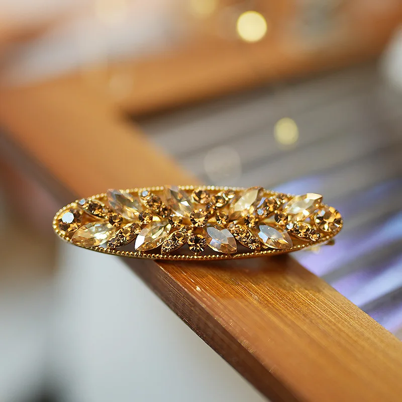 

Новые заколки-уточки для волос в стиле Sweet Punk с кристаллами и бантом, легкий люксовый дизайн, женские боковые заколки для челки, оптовая продажа, аксессуар для волос