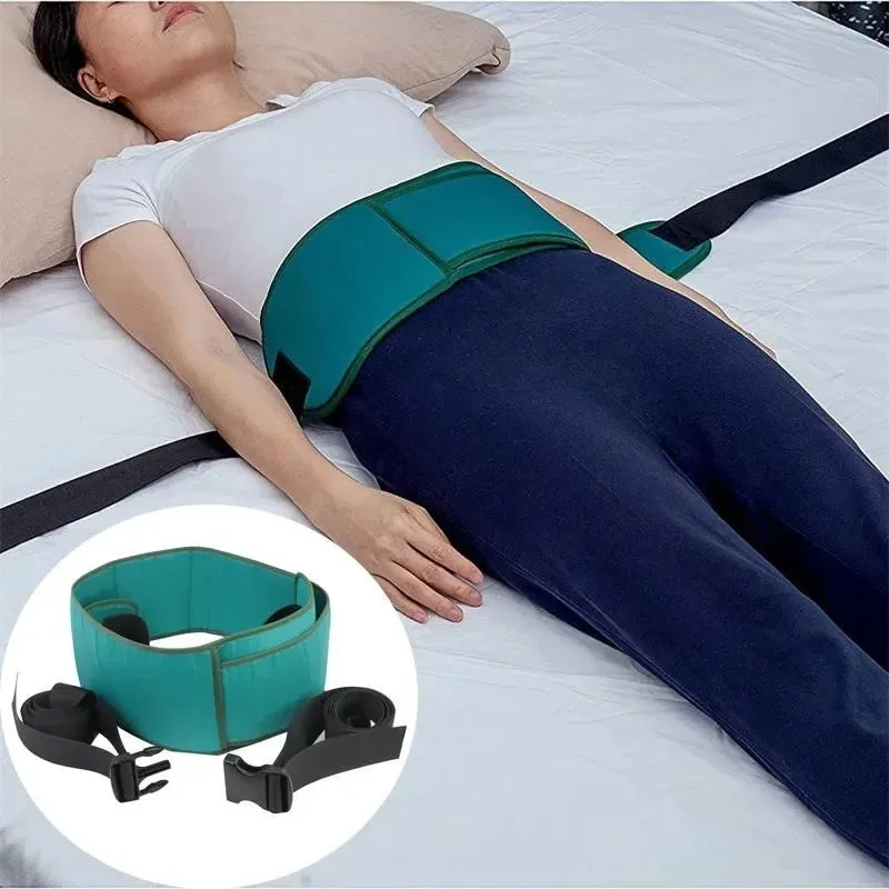 

Ремни безопасности для кровати, регулируемый ремень для ограждения, сиденье для инвалидной коляски, фиксация для пациентов, удобный ремень, безопасный уход за здоровьем