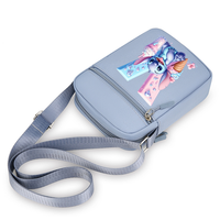 Stitch Shoulder Bag Girls Casual Crossbody Pocket Oxford Disney Cartoon Anime Fashion Letters Print Mobile Phone Mini Bags Gift