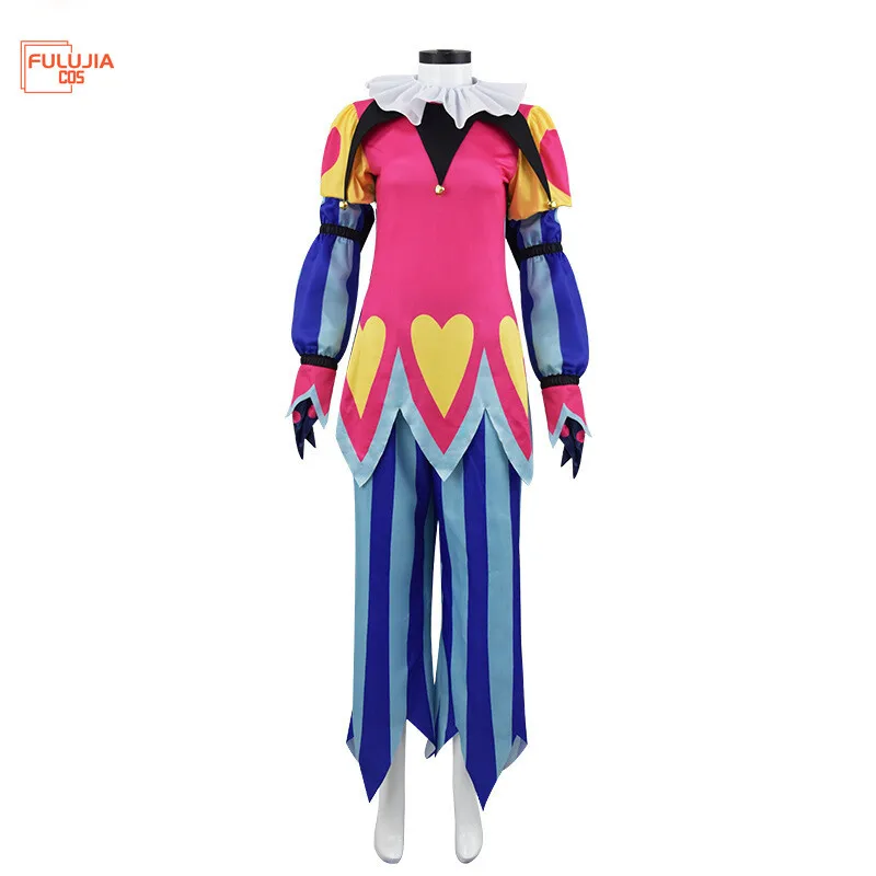 

Fizzarolli Cosplay Costume Halloween Outfit Top Pants Hat Full Set