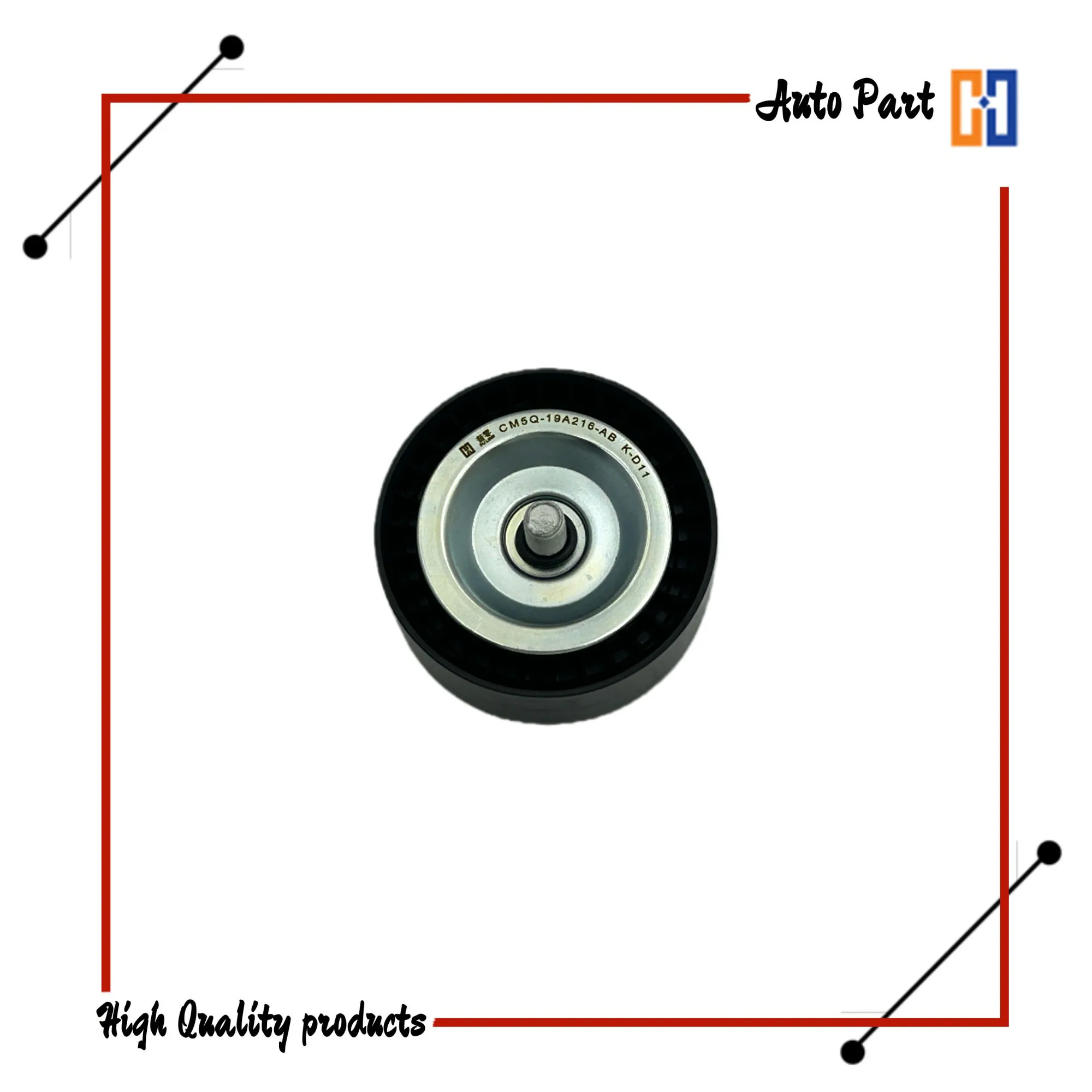 

Auto Parts belt tensioner pulley CM5Q-19A216AB CM5Q19A216AB CM5Z 8678-A CM5Z 8678-C for Ford Focus CB4 2008- / Focus CDH 2012-