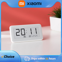 XIAOMI Mijia Electronic Thermometer Hygrometer Pro For Bluetooth Digital Clock E-Link Screen Temperature Humidity Measuring Tool