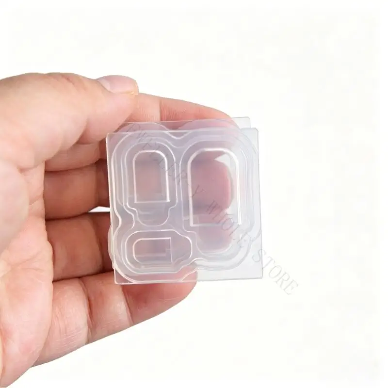 R7UF Double-Face Silicone Casting Mold for Popsicles Shaped Craft Miniatures