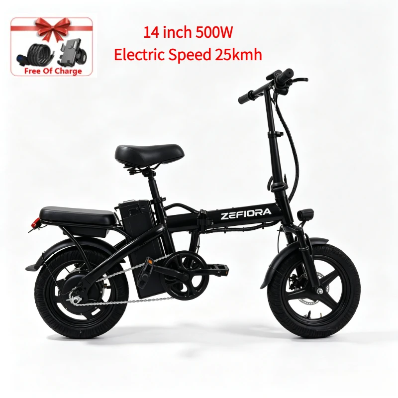 Adult Electric Bike for Household Daily Use, UL2849 Safety Certified, Adjustable Seat & Front Brake, Factory Original, US Warehouse Shipping image 2