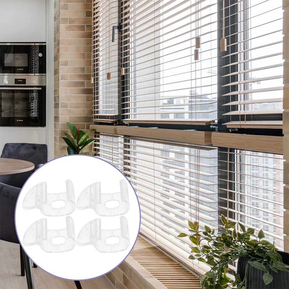 8 قطعة ستائر لاسلكية مقابض سحب ملحقات أعمى دوارة شفافة قطع غيار سهلة التركيب لستارة ظلال النوافذ
