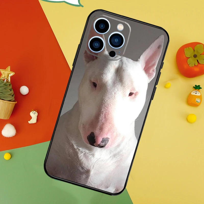 Bullterrier Bull Terrier Dog Soft Case For iPhone 15 16 14 13 12 11 Pro Max Plus Mini X XR XS Max 7 8 Phone Cover