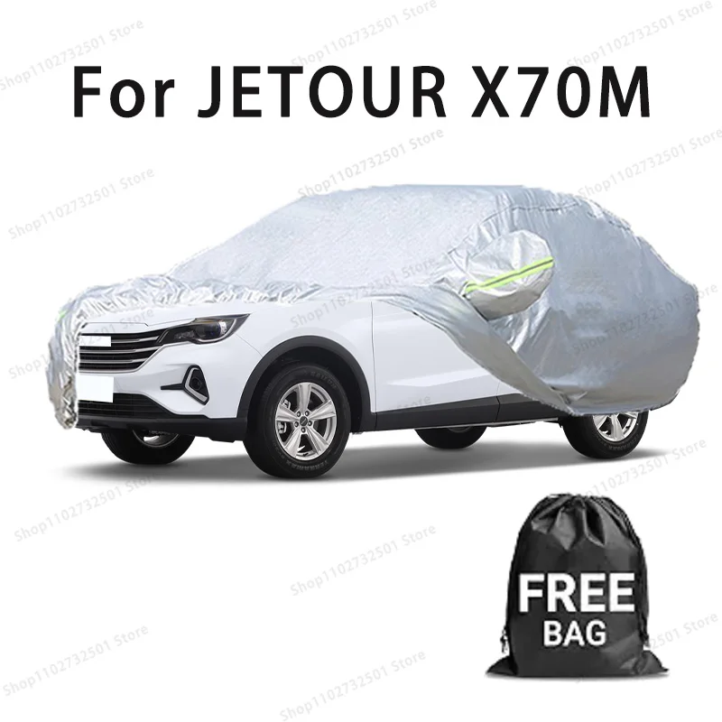 

Car cover For JETOUR X70M Full cover Waterproof sun protection cover Scratch resistant cars accessories