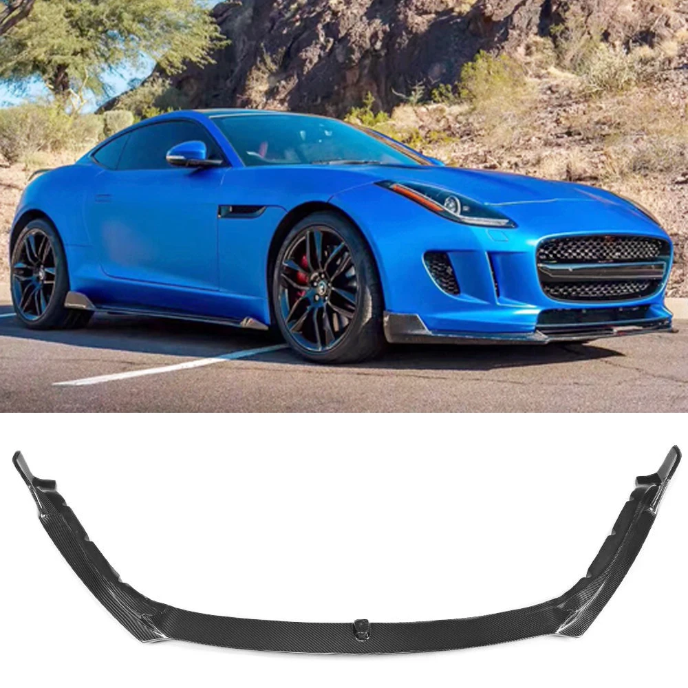 Carbon Fiber Body Kits Front Bumper Lip Rear Bumper Diffuser Side Skirts for Jaguar F Type Coupe Convertible 2-Door 2015 - 2017