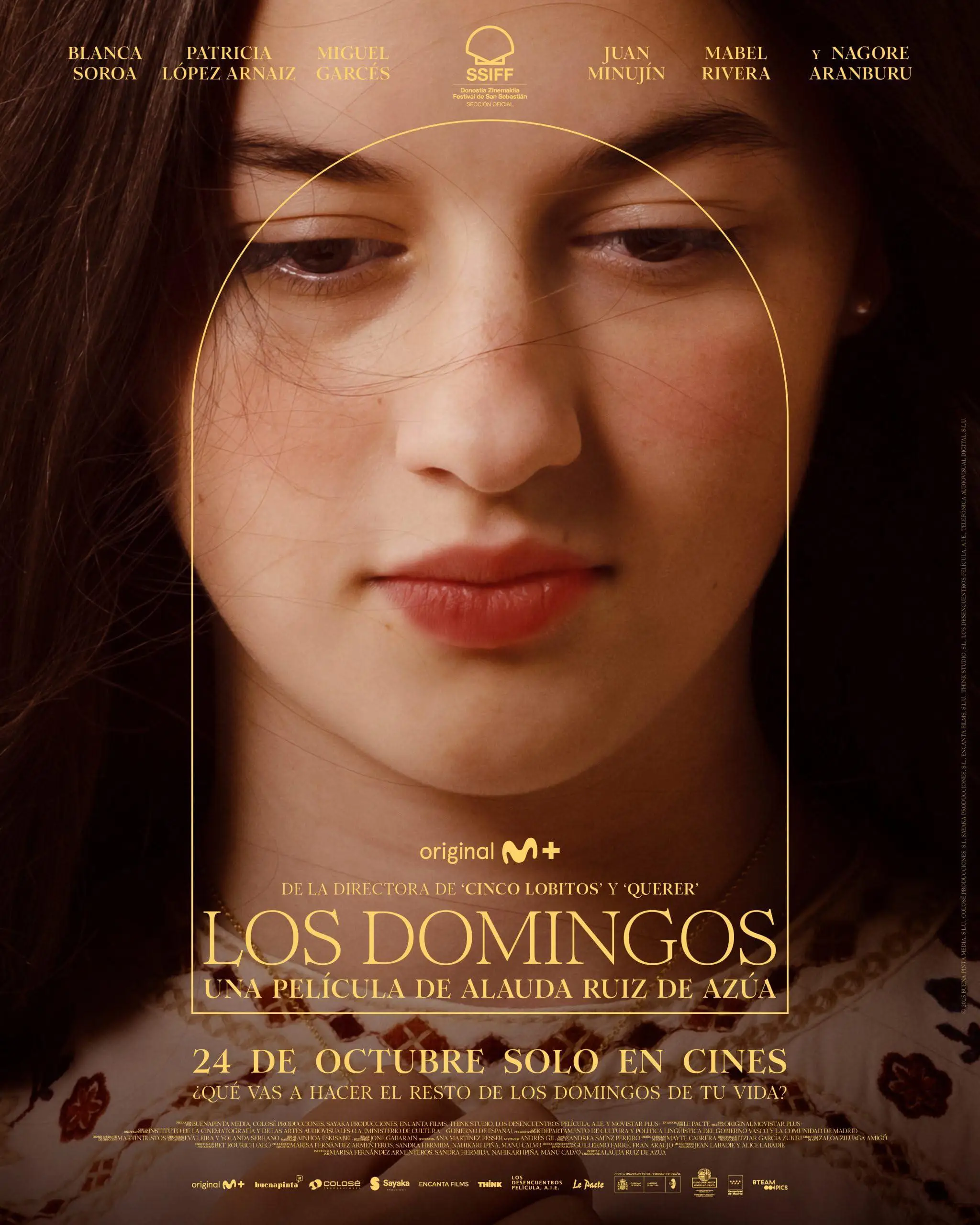 Film Los domingos (2025) Zondagen Poster Wanddecoratie Huisdecoratie Schilderij Kalligrafie