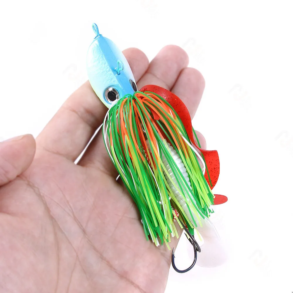 ALASICKA 40g 60g 80g 100g Tenya Madai Jig Kabura Saltwater Fishing Lure Jighead Lead Sea Boating Bait Krewetka Gumowa spódnica Przynęta