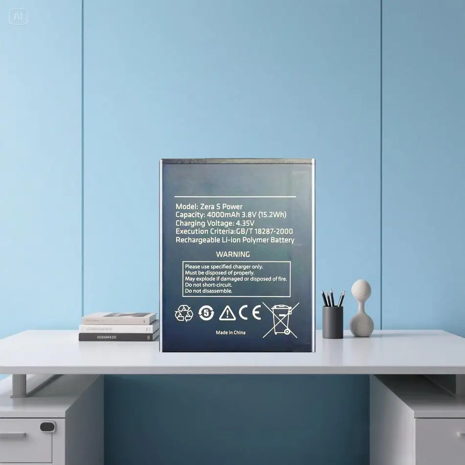 Прочный аккумулятор для мобильного телефона Highscreen Zera S Power 4000 мАч Прочный аккумулятор для мобильного телефона Highscreen Zera S Power 4000 мАч