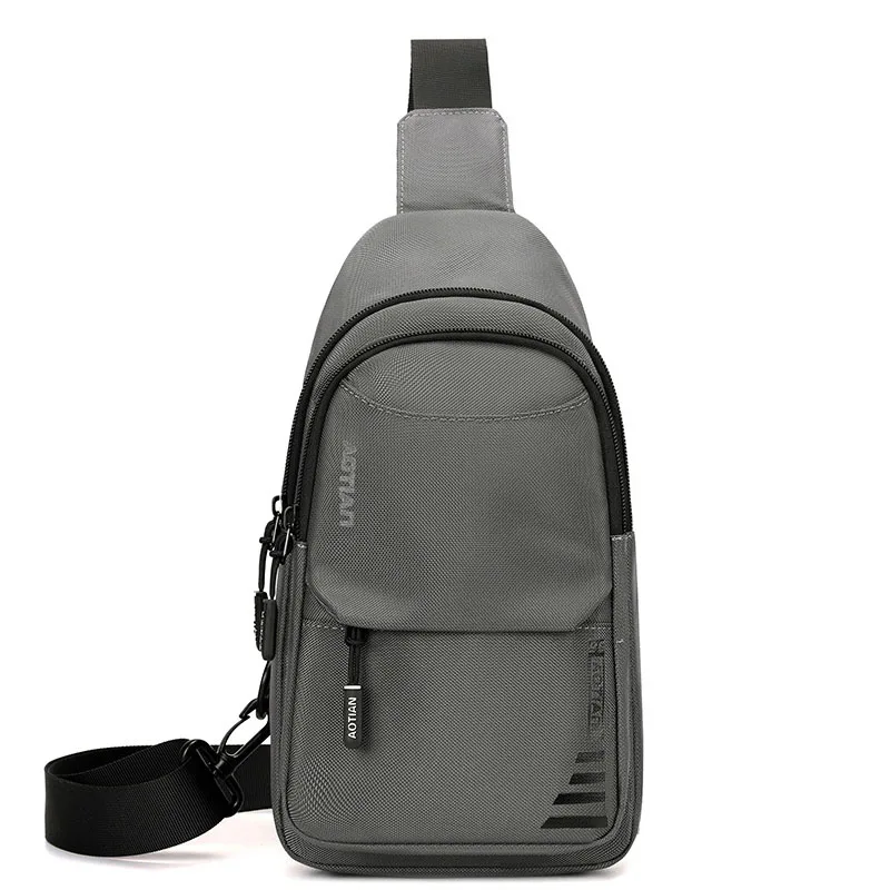 Sling Bags for Men Large Capacity Man Chest Pack Casual Travel Unisex Crossbody Bags Storage Shoulder Bag Student Backpacks