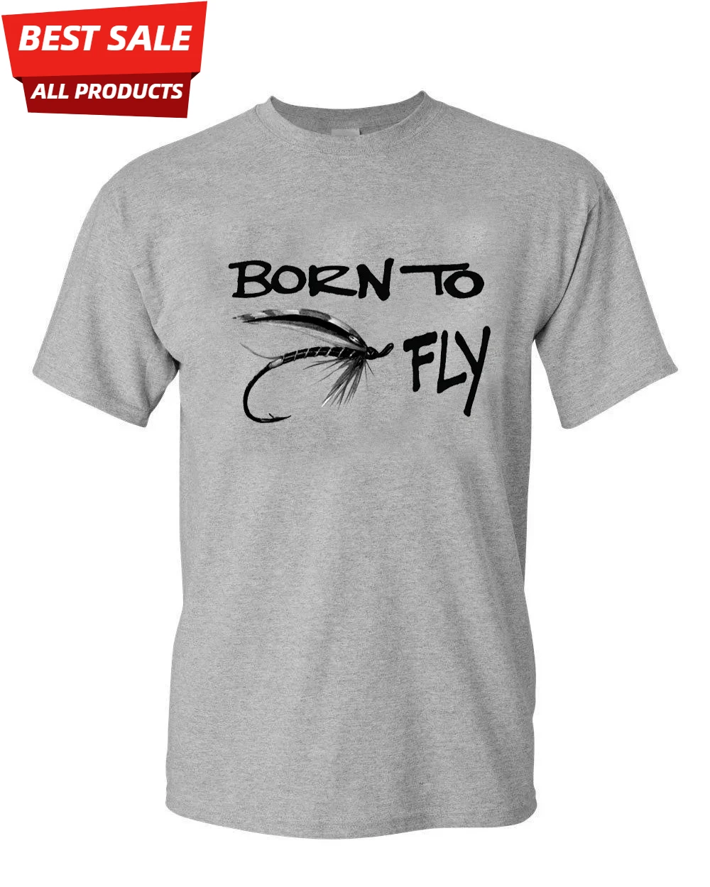 

Sea Angling Fishing Gift Fly Fishi Graphic T-Shirt 100% Cotton O-Neck Short Sleeve Summer Casual Mens T-shirt Streetwear