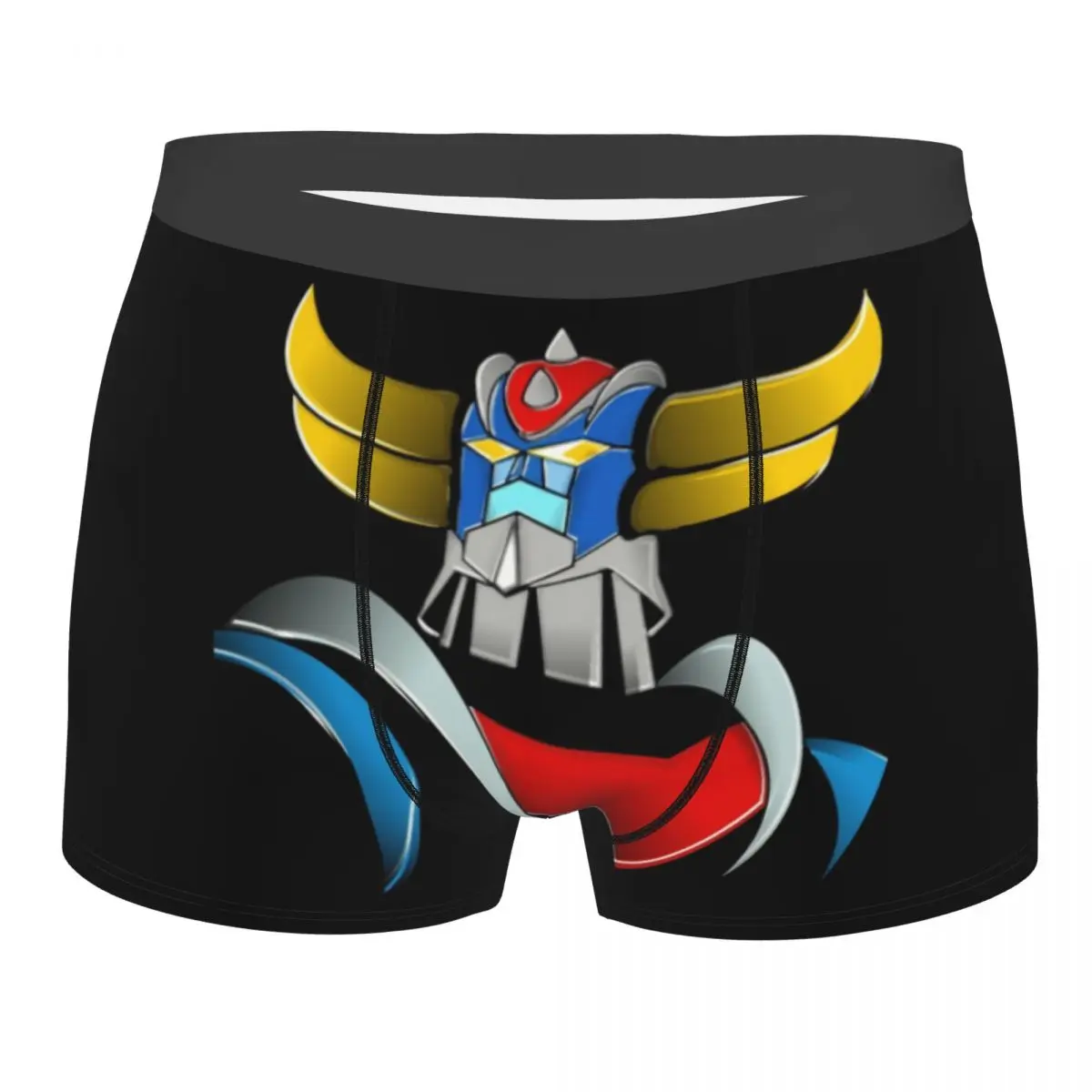 Custom Novelty Goldorak Ufo Robot Grendizer Boxers Shorts Panties Male Underpants Breathbale Briefs Underwear