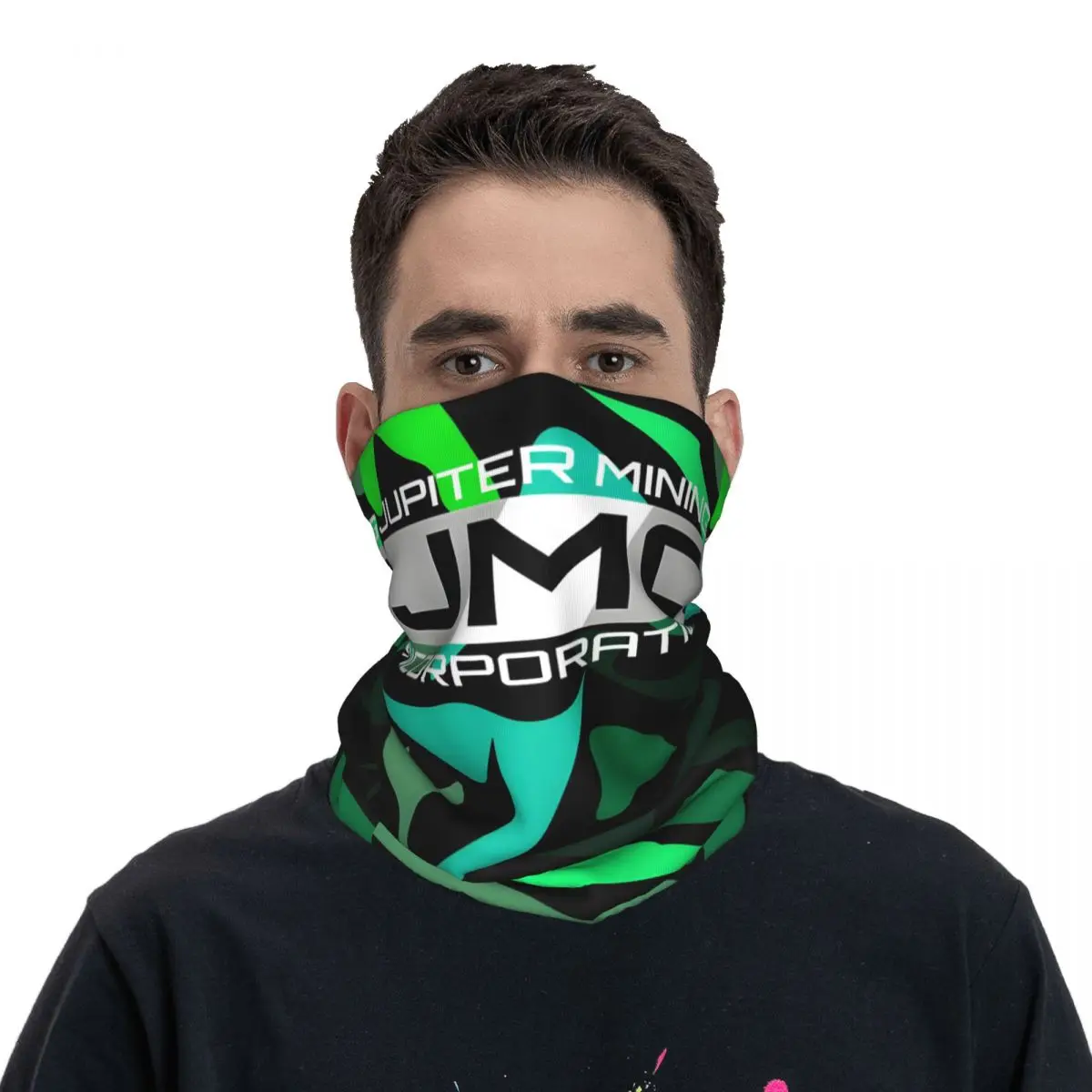 Fabulous Bandana Neck Gaiter Printed Motor Motocross Jupiter Mining Corporation Wrap Scarf Balaclava Cycling Unisex Adult Winter