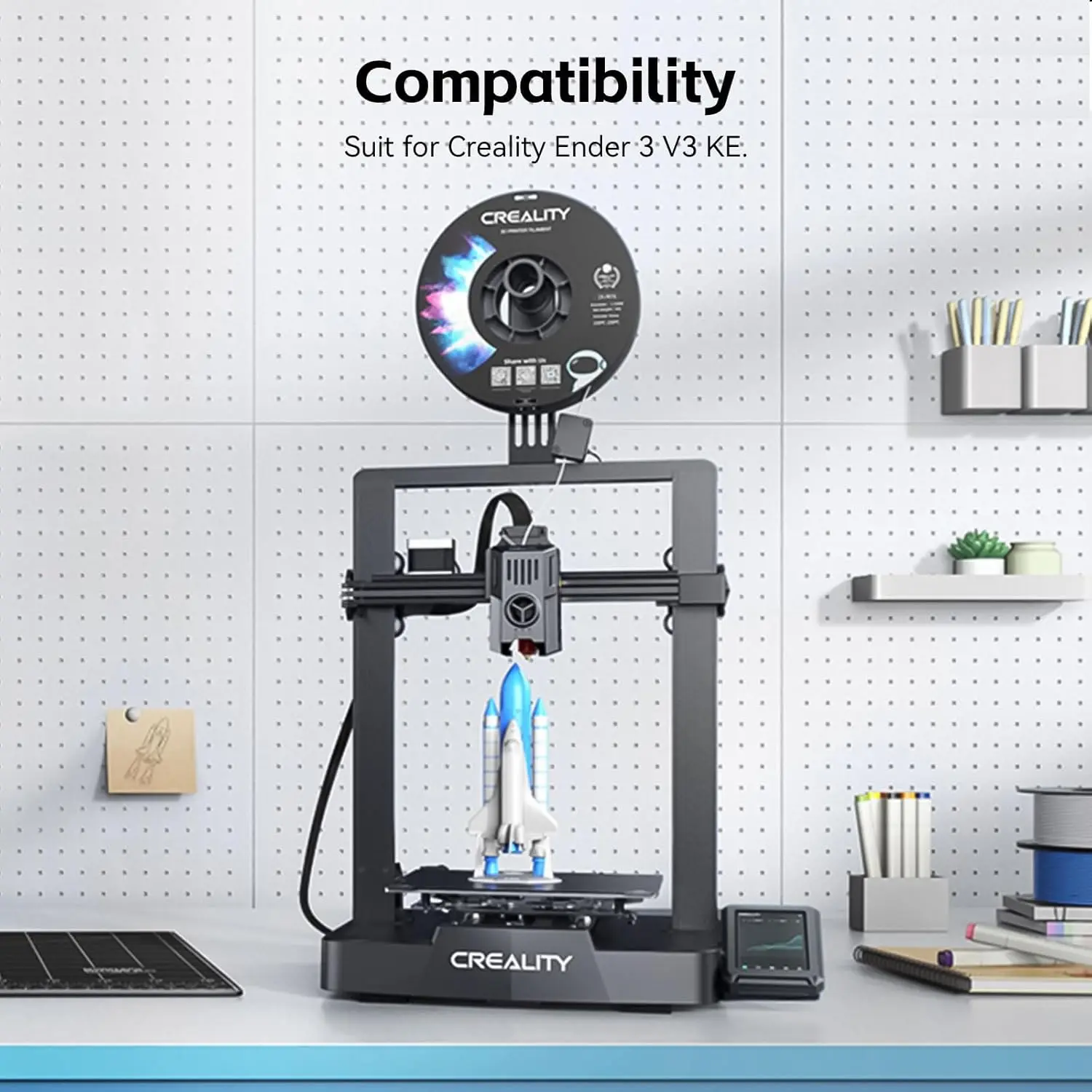 Creality Ender 3 V3 KE Keramikheizung für K1/K1 Max Hotend Thermistorkartusche Sensor & Keramikheizung 24 V 60 W – Detail 6