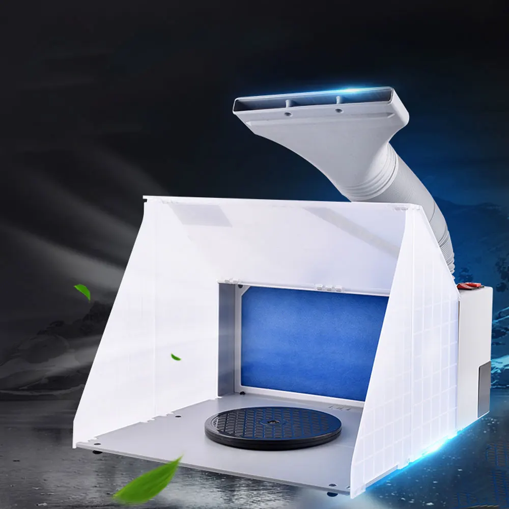 Модель «сделай сам», покраска и раскраска, верстак, вытяжной вентилятор, аэрограф, распылитель, вытяжной фильтр E420D E550LK